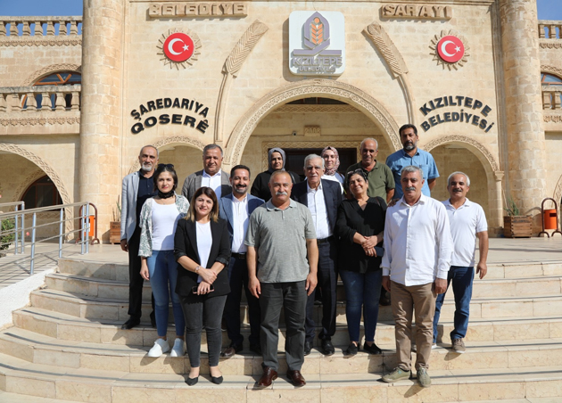 Eş Başkan Ahmet Türk ağırlandı