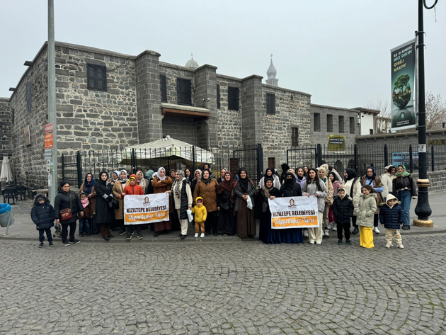 Kadın kursiyerlere gezi düzenlendi