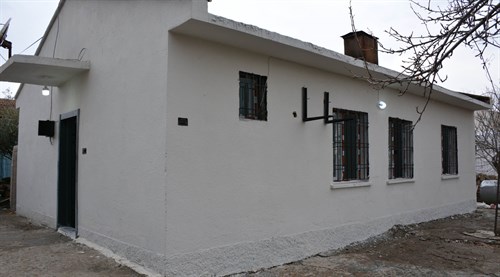 Kızıltepe Belediyesi Yanan Evi Onardı